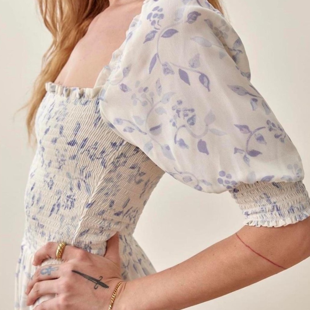 Reformation Elle Floral Mini dress - Picture 3 of 7